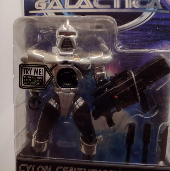 Trendmasters 1996 Battlestar Galactica Cylon Centurion 6" Action Figure - Picture 1 of 2